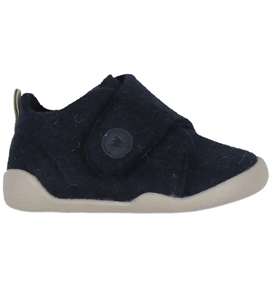 Fleecy Filt Hjemmesko Navy 24